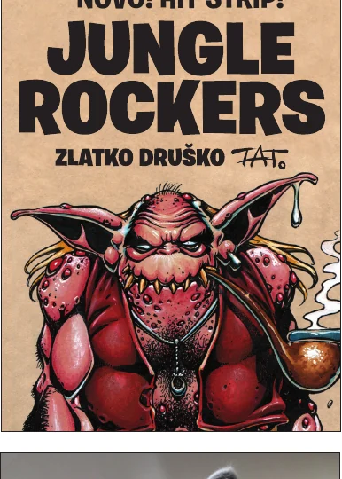 Naslovnica stripa Jungle Rockers